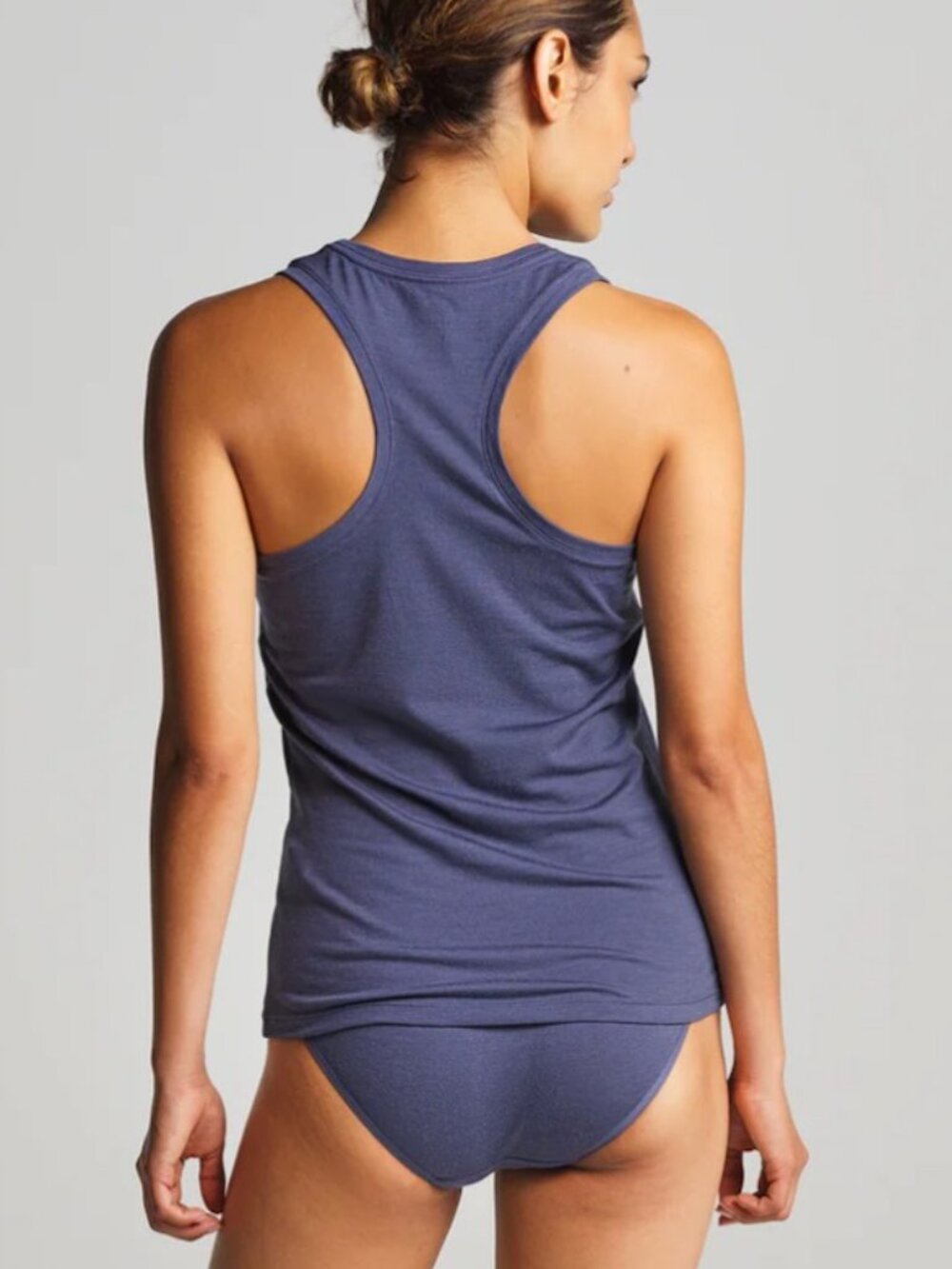 Ibex Women's Essentials Racerback, Size Small, Color: Green Heron